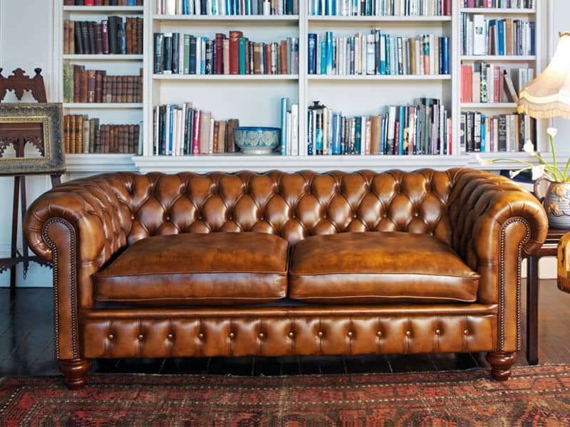 chesterfield sofa history room